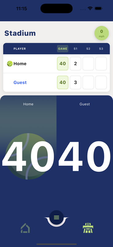 Mobile Scoring App screenshot